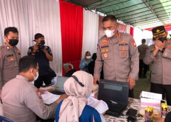 Masjid Jami Al-Alam Cilincing Jadi Sasaran Vaksin Presisi dan Silaturahmi Kamtibmas Ditbinmas Polda Metro Jaya
