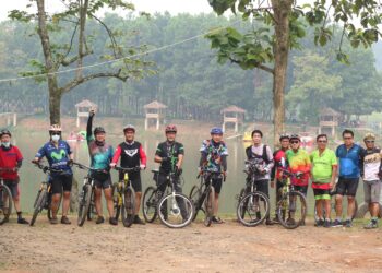Bersepeda Menyelusuri Jalur Baru bersamaTKP Gowes Blusukan