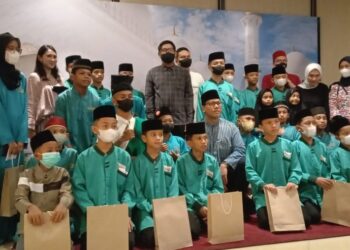 Ramadan 1443 H, Hotel Santika Premiere Bintaro Santuni 30 Anak Yatim