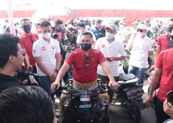 Tinjau Street Race BSD, Kapolda: Balapan Punya Nilai Ekonomi Luar Biasa