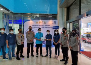 Direktorat Binmas Polda Metro Jaya Berkolaborasi Dengan PT Asuransi Astra Buana Gelar Percepatan Vaksinasi “Capai 385 Orang Tervaksinasi”