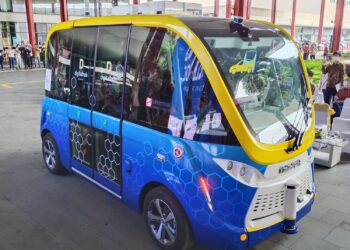 Hadir Pertama di Kawasan BSD City, Mobil Listrik Tanpa Tanpa Awak