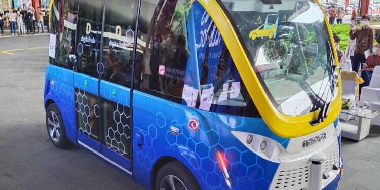 Hadir Pertama di Kawasan BSD City, Mobil Listrik Tanpa Tanpa Awak