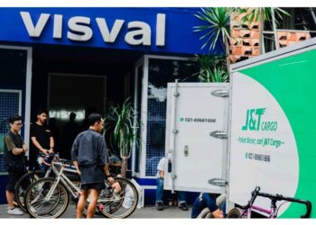 Bangga Buatan Indonesia, J&T Cargo Dukung VISVAL dan Brand Lokal Bandung Melalui Kegiatan Touring Sepeda