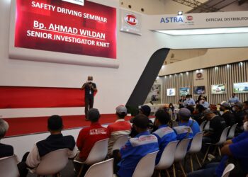 UD Trucks Melaksanakan Pelatihan Pengemudi, Kunci Sukses  Transportasi Komersial UD Trucks, di GIIAS 2022