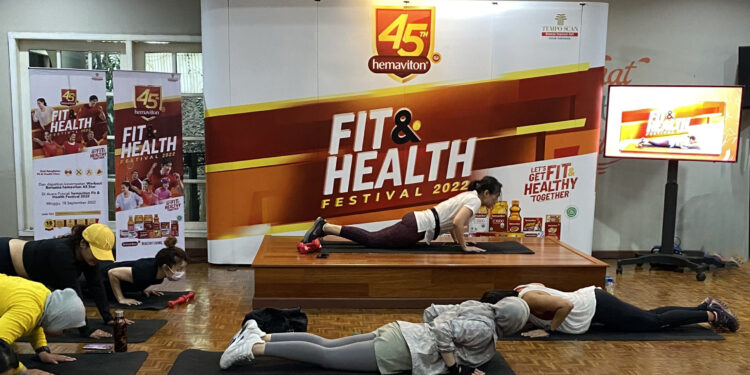 Gelar #FitHealthFestival, hemaviton Dorong Masyarakat Indonesia Tingkatkan Kesehatan dan Daya Tahan Tubuh 