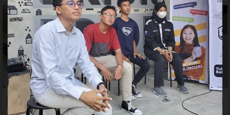 Peduli terhadap Penggunaan Bahasa Daerah, Duta Bahasa DKI Jakarta Meluncurkan Kedai Kopi Multilingual