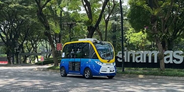 Dorong Tercapainya Green Mobility, Sinar Mas Land Hadirkan Kendaraan Listrik Otonom