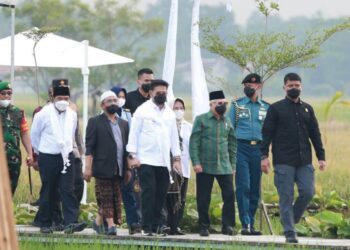 Wapres KH Ma’ruf Amin Meresmikan Agroeduwisata Guler Nature Farm