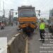 Akibat Mengantuk, Satlantas Polresta Tangerang Evakuasi Mobil yang Alami Kecelakaan Tunggal