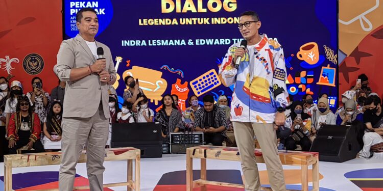 Kerja Tuntas Menparekraf Sandiaga Uno Tingkatkan Pendapatan dan Bantu Salurkan Modal Usaha bagi Peserta AKI 2022