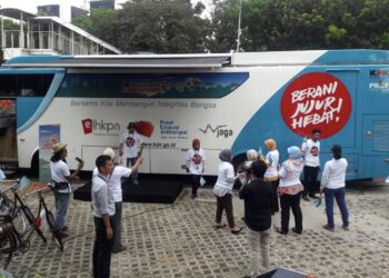 Roadshow Bus KPK di Tangsel Resmi Dimulai, Benyamin : Bangun Budaya Antikorupsi Sejak Dini