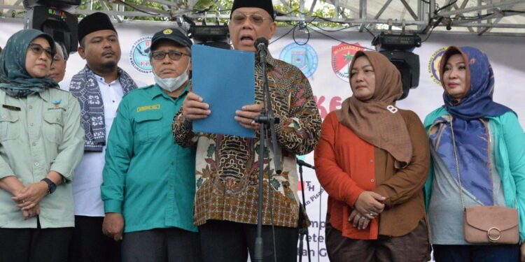 Hadir di HUT ke-42 Pisangan, Benyamin Tekankan Kolaborasi dan Sinergi