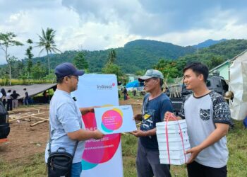 IOH Salurkan Bantuan kepada Masyarakat Cianjur Terdampak Bencana Gempa Bumi