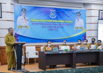 Gelar Safari Pembangunan, Benyamin : Sektor Ekonomi Kreatif Jadi Andalan di Tangerang Selatan