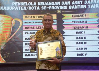 Pemkot Tangsel Raih Penghargaan Terbaik ke-II dalam Pengelolaan Keuangan dan Aset Daerah