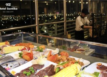 Meriahkan Malam Pergantian Tahun dengan Seafood Barbeque Night di Hotel Santika Premiere ICE – BSD City
