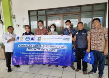 Dosen Fakultas Bisnis Membuat Aplikasi SASAR untuk Para Pedagang Pasar di Kabupaten Tangerang