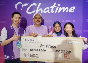 Gelaran 2022 Chatime Global Tea-rista di Taiwan, Chatime Indonesia Raih Juara Kedua