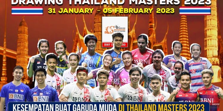 9 Wakil Indonesia lolos ke babak perempat final di Thailand Master 2023