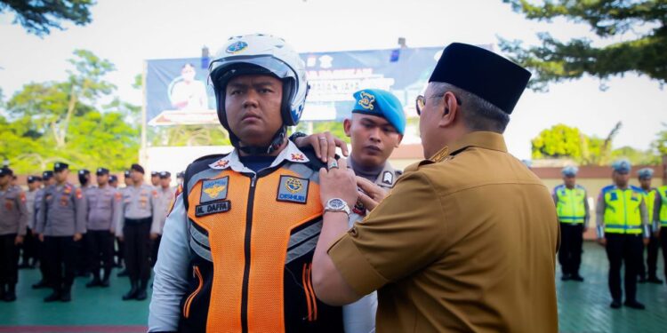 Operasi Keselamatan Jaya Dimulai, Wali Kota Benyamin Pimpin Apel Gelar Pasukan