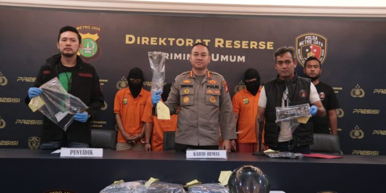 Polisi Tangkap 4 Residivis Rampok Spesialis Nasabah Bank