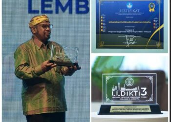 UMN Raih 5 Penghargaan di Rakorda LLDikti III 2023