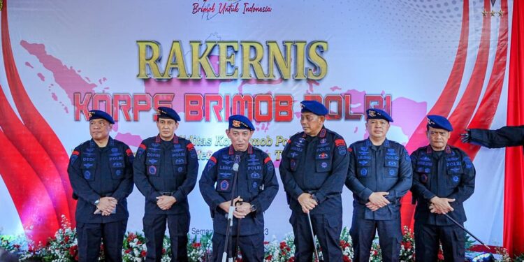 Buka Rakernis Brimob, Kapolri: Amankan Agenda Nasional Hingga Internasional