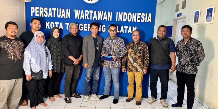 Jalin Sinergitas, BRI Regional Office Jakarta 3 Kunjungi PWI Tangsel