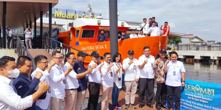 Berkolaborasi dengan Bank Indonesia, BRI RO Jakarta 3, Distribusikan Uang Baru di Kepulauan Seribu