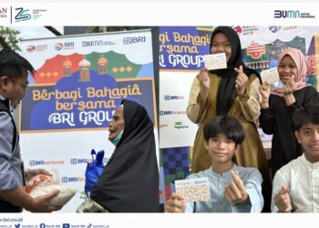 Memaknai Ramadhan, BRI Regional Office Jakarta 3 Santuni Seribu Lebih Yatim dan Dhuafa