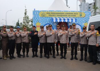Kalemdiklat Polri Kunjungi Pos Pam TL. Froggy Ops Ketupat Lebaran 2023, Polres Tangsel Siap Siaga Laksanakan Pengamanan Dan Pelayanan Masyarakat