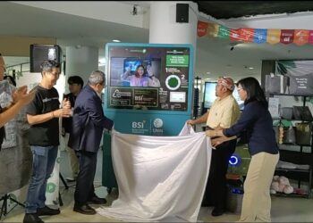 Grand Launching RVM BSI dan Dropbox Chatime di UMN
