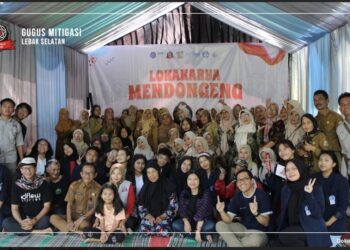 Mempersiapkan Mitigasi Bencana untuk Anak Melalui Lokakarya Mendongeng Bersama dengan Gugus Mitigasi Lebak Selatan