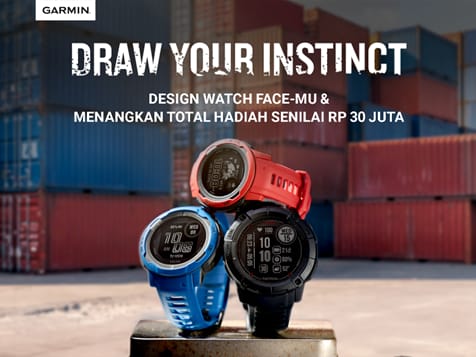 Percaya Instingmu dan Ekspresikan Kreativitasmu, Ikutan Garmin #DrawYourInstinct Competition Berhadiah Total Senilai Rp 30 Juta