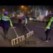 Sterilisasi Ranjau Paku, Sat Lantas Polres Tangsel Sisir Jl. Pahlawan Seribu