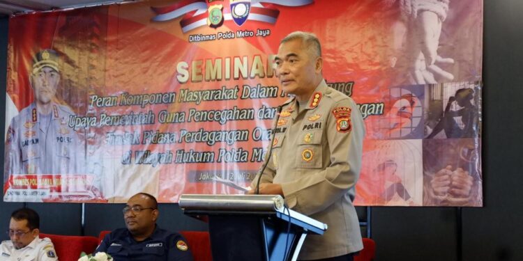Dirbinmas Polda Metro Jaya Laksanakan Seminar Pencegahan dan Penanggulangan TPPO