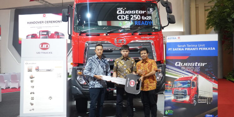 Total Solusi Purna Jual Astra UD Trucks Jadi Alasan PT. SatriaPiranti Perkasa Membeli Kembali 30 Unit Quester