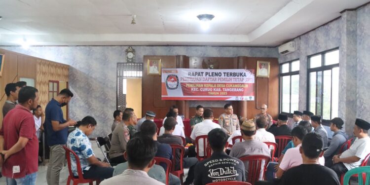 Kapolres Tangsel : Ciptakan Suasana Rukun Dan Damai Dalam Pilkades Ds. Cukanggalih