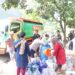 Polsek Cisauk Salurkan Ribuan Liter Air Bersih Untuk Warga Kp. Koceak