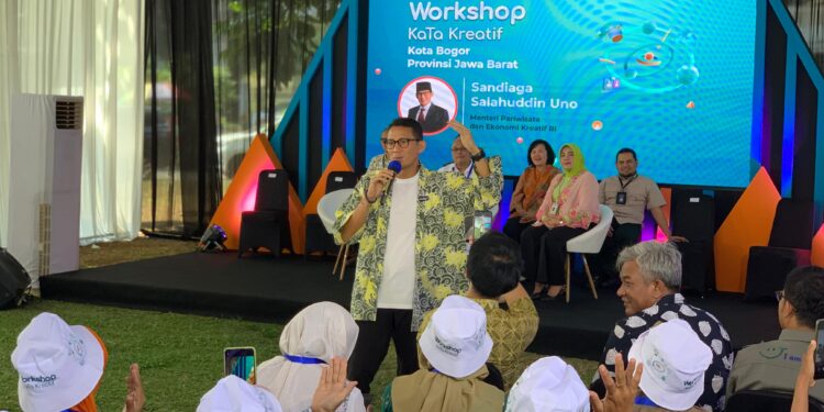 Menparekraf Buka Workshop KaTa Kreatif di Kota Bogor