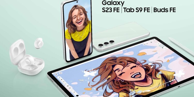 Samsung Galaxy S23 FE, Galaxy Tab S9 FE, dan Galaxy Buds FE Hadirkan Fitur-fitur Unggulan Bagi Lebih Banyak Pengguna