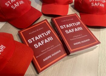 Persembahan dari Andre Husada, Co-Founder & CEO HOLEO, ‘Startup Safari’: Buku Bisnis yang Ramah Anak Muda