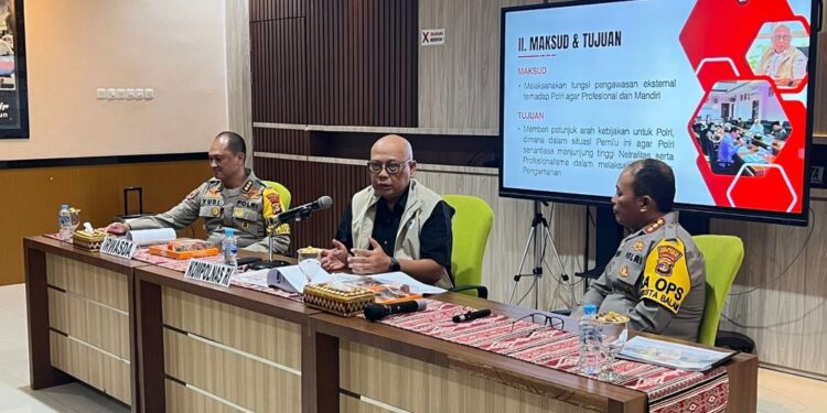 Pengamanan Tahapan Pemilu Perlu Ditingkatkan, Kompolnas Apresiasi Pengamanan Nataru Polda Lampung
