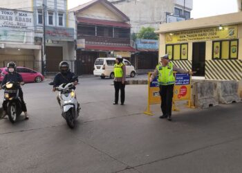 Giat Protap Pelayanan Gatur Lalin Pagi Polsek Ciputat Timur