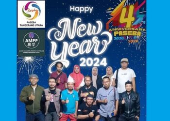 Pengurus Paseba Tangerang Utara Ucapkan Selamat Tahun Baru 2024