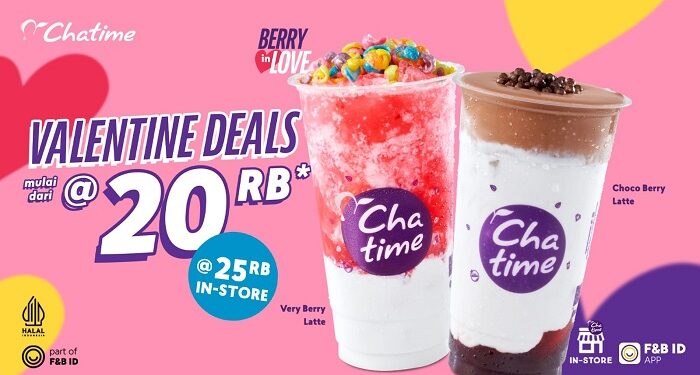 Selama Bulan Kasih Sayang, F&B ID melalui Chatime dan Cupbop Luncurkan Menu Baru dan Berikan Promo bagi Para Pelanggan