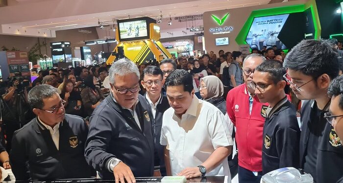 Turut Ramaikan Ajang IIMS 2024, MIND ID Hadir Mendukung Peluncuran Gesits Garuda Special Edition