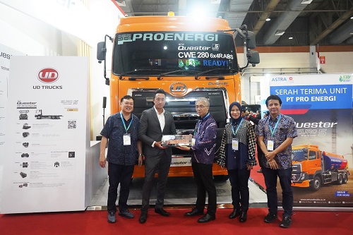 Solusi Terdepan Keselamatan Pengemudi, Purna Jual Astra UD Trucks Dorong Penjualan di GICOMVEC 2024