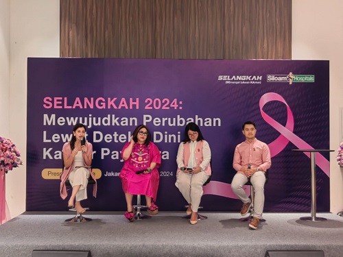 Grup RS Siloam Melanjutkan Program Skrining Kanker Payudara SELANGKAH